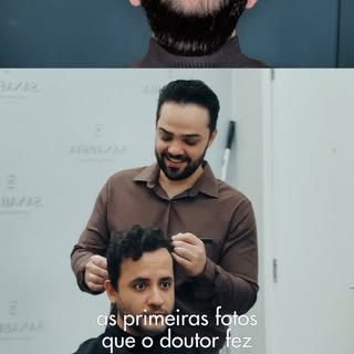 Hoje, durante a preparação da segunda etapa da cirurgia, ele pediu para rever as fotos iniciais e se
