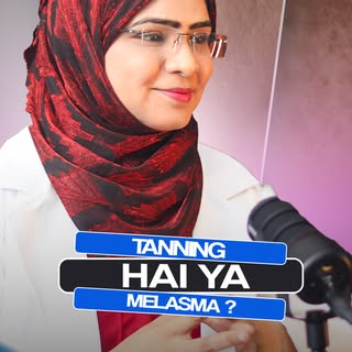 Tanning hai ya melasma? 😳 Confused about those stubborn dark patches? Let’s break the myth in this 