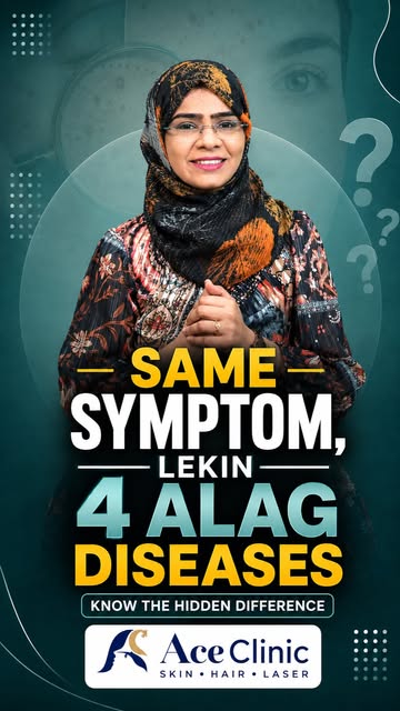 #Hair Specialist in Roorkee 
Same symptom doesn’t always mean the same disease! 🚨

Hair fall, itchi