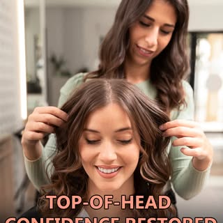Restore your confidence with partial coverage and toppers designed to look and feel completely natur