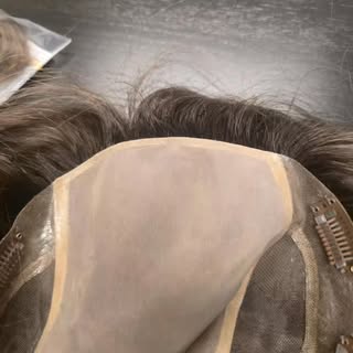 ❤️PU rand (plakrand) in Nieuw haarwerk gemaakt.
Diamond lace + 2 lagen  Liquid PU. 

#haaratelierchr