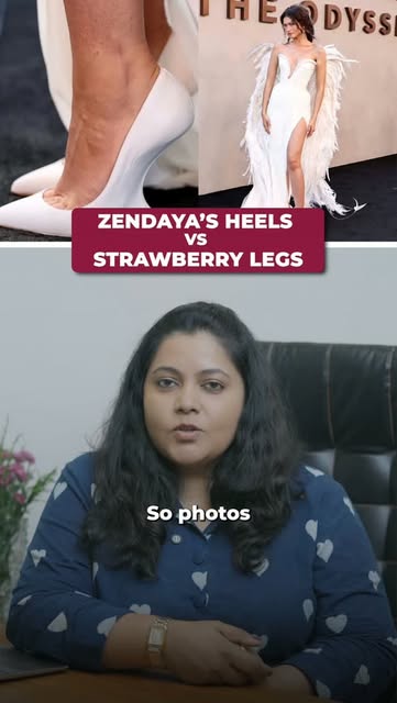 Are those little dots on your legs really “strawberry skin”?

Smooth, poreless, filter-perfect skin 