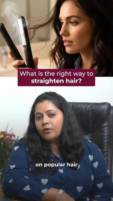 Straight hair looks beautiful, but the way you straighten it matters. 

Heat styling, when done inco