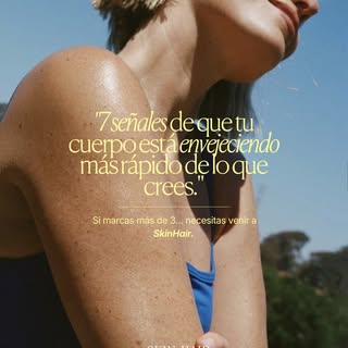 Tu edad en el documento no siempre coincide con la edad de tu cuerpo. 

¿Cuántas de estas señales re