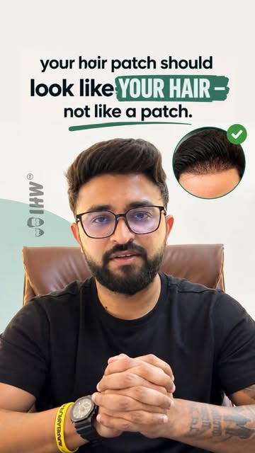 “Dada, hair patch lagale ki amar look-o emon kharap hobe?” 😰
Cheap patch-er bhoye natural look-er d