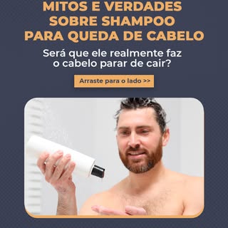Se shampoo resolvesse a queda de cabelo, a gente não precisaria investigar a causa.

Existem muitos 