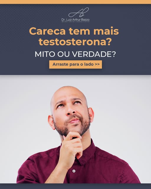 Esse é um dos mitos mais repetidos sobre calvície e também um dos mais fáceis de desmontar quando vo