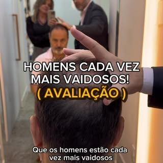 HOMENS CADA VEZ MAIS VAIDOSOS! 👦
@fue.capilar 
@drdiogoanderle 

📌Transplante Capilar - Um procedi