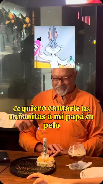 Cuando mi papá cumple años pero yo solo puedo ver esto: #injertocapilar #comedia #cabello #alopecia 