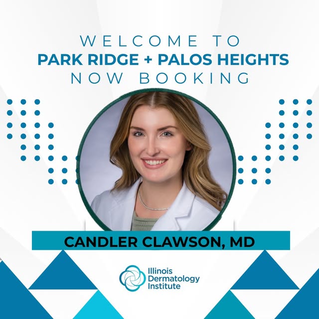 Welcome Dr. Clawson to IDI. Dr. Clawson is a dermatologist at Park Ridge, IL and Palos Heights, IL p