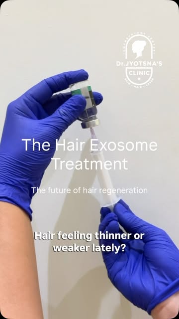 Thinner-looking hair? It might be time to look beyond your regular hair routine. ✨

Exosomes are a n