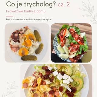 Co je trycholog? Część 2 🥑🥩🥦

Włosy są zbudowane głównie z białka, dlatego w moim jadłospisie nie