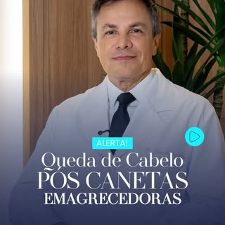 Emagreceu rápido e percebeu que o cabelo começou a cair em tufos? A culpa não é exatamente da caneta