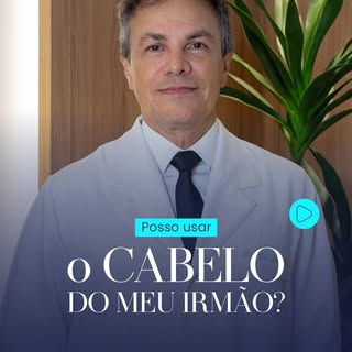 O transplante capilar utiliza exclusivamente os fios do próprio paciente, porque o sistema imunológi