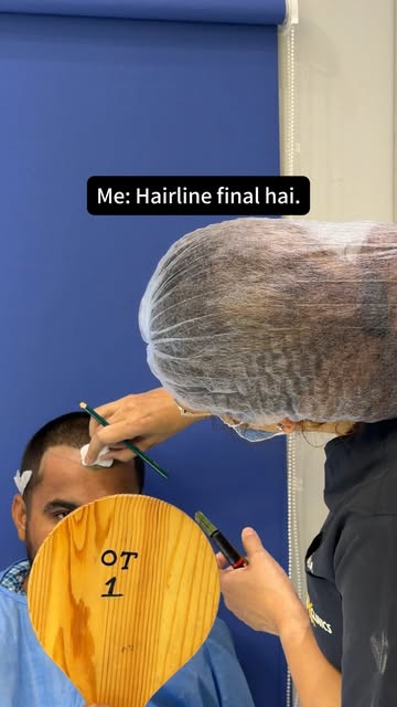 26 years of designing hairlines… and yes, the final approval still matters. 😂

Because no matter ho