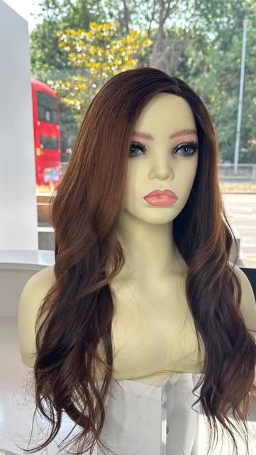 What a beautiful way to start the week. We recreated this beautiful wig for our client.
She came ove