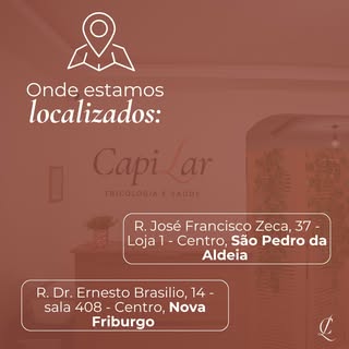 Agora você pode cuidar da saúde dos seus cabelos em dois polos de atendimento! 🌟 

📍 Nova Friburgo
