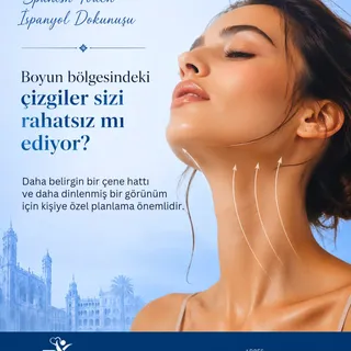 🇪🇸 İSPANYOL DOKUNUŞU

✨ Boyun bölgesindeki çizgiler sizi rahatsız mı ediyor?

Daha belirgin bir çe