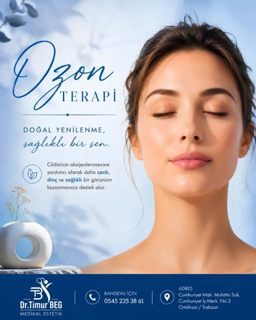 ✨ Ozon Terapi ile Doğal Yenilenme: Sağlıklı Bir Sen!

Ozon terapi, cildinizin oksijenlenmesini artır