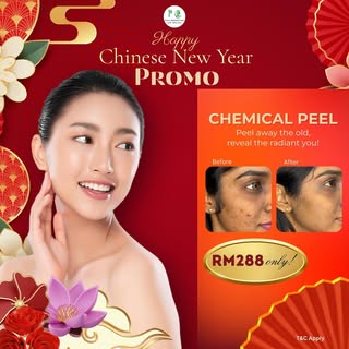 New year, new glow! 🌟✨ Elevate your beauty routine with our Chinese New Year promo – because every 