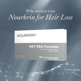 Hair loss affects more than just appearance. Here’s why doctors trust Nourkrin to restore confidence