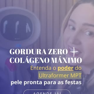 Ainda dá tempo de começar 2026 com a pele mais firme e o contorno definido? A resposta é SIM! 

Esta