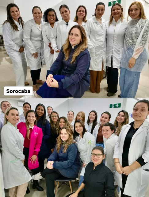 Módulo de Eletroterapia Aplicada à Estética com a professora Thamiris Invencioni, na unidade Sorocab