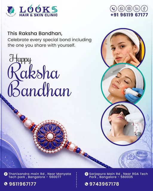 Celebrate the bonds that make life beautiful, and the one you share with yourself. 💜
This Raksha Ba