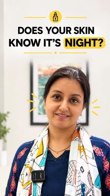 🌙 Night shift? Your skincare routine needs to follow YOUR skin clock and not the clock on the wall!