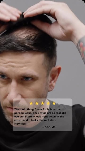 ✨ Testimonial Tuesday ✨

“The main thing I look for is how the parting looks. Their wigs are so real