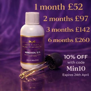 Minoxidil remains one of the most clinically proven treatments for hair loss — and you can now order