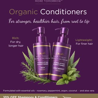 Struggling with dry, knotty or flat-feeling hair?

Most conditioners just coat the hair. They don’t 