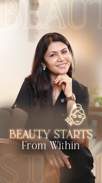 Beauty starts from within ☀️

#drnarmada #skintreatment #confidenceinyourskin