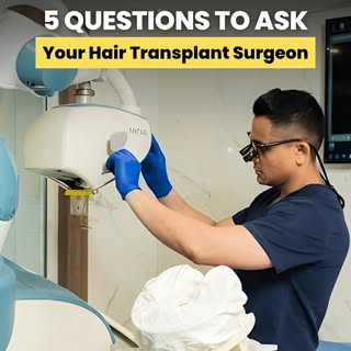 🙋🏻 5 Crucial Questions❓you should ask your Hair Transplant Surgeon!

1. Who will perform the surge