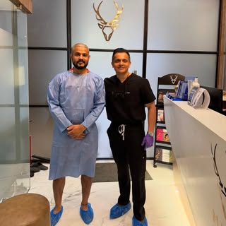 There are some hair transplant cases that feel a little more personal.

Santosh is a good old friend