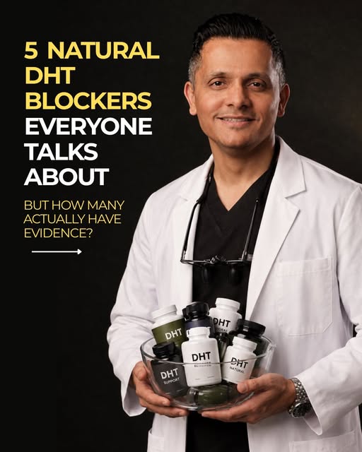 Natural DHT blockers. Everyone’s talking about them. But do they actually work? 🌿

The honest answe