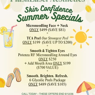 ☀️ Skin Confidence starts here. This August, give your skin the attention it deserves with our limit