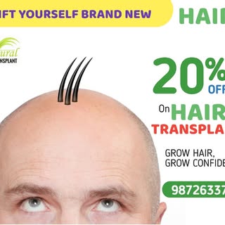 Gift Yourself Brand New Hair Grow Hair Grow Confidence.

✅Get 20% Off On Hair Transplant
✅Get Free C