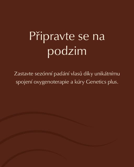 Připravte se na podzim 🍂 a zastavte sezónní padání vlasů díky unikátnímu spojení oxygenoterapie a k
