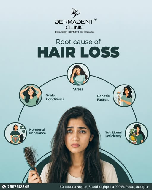 Hair loss is often more than just a hair problem—it can be a sign of an underlying issue. From stres