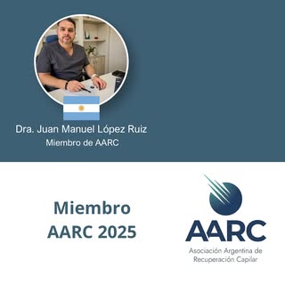 Le damos la bienvenida al Dr Juan Manuel López @dr.juanmlopez como miembro de AARC 2025.

Felicitaci