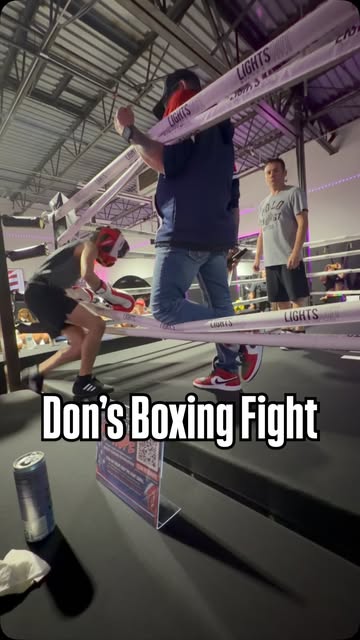 STORY TIME- Left original audio so you all know how intense we were at Don’s first boxing fight. 

D