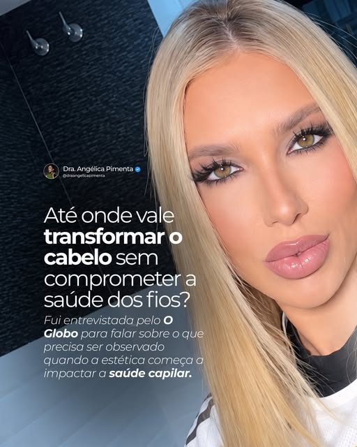 Até onde uma transformação estética pode ir sem comprometer a saúde do cabelo?
Foi a partir da mudan