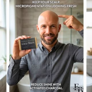 Professional scalp care, designed to complement your Scalp Micropigmentation.
Our Activated Charcoal