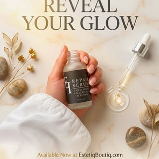 EI Repair Serum is formulated with Matrixyl 3000, advanced peptides, and hyaluronic acid to deeply h