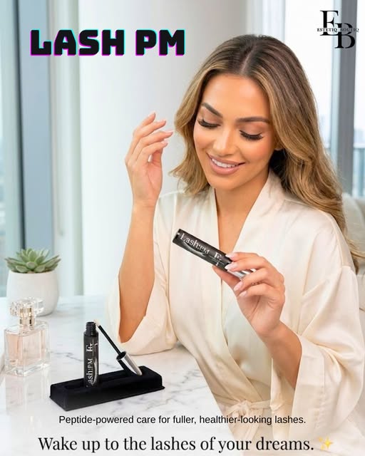 Lash:PM — Wake up to your dream lashes. 
Give your lashes a little extra care while you sleep. Lash: