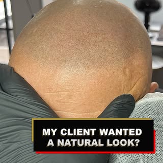 My client wanted a natural look! “Something for me, to make me feel better”

We delivered. 🔥

#trus