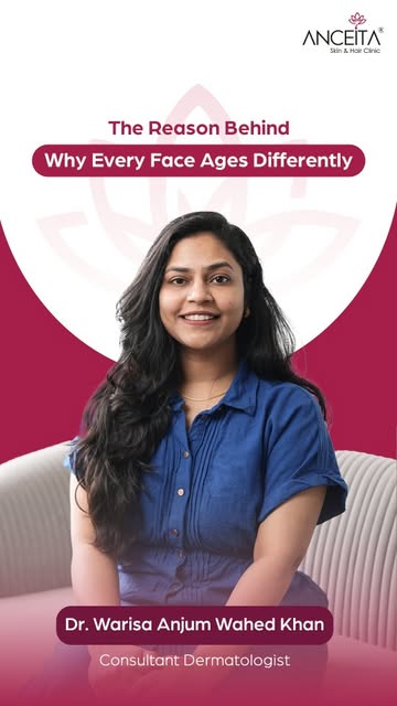 Your age doesn’t tell the whole story - your skin does.
At Anceita, we don’t treat your age; we trea
