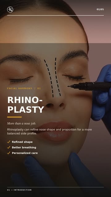 Rhinoplasty is about more than changing the shape of your nose. 👃✨

It can help create better facia