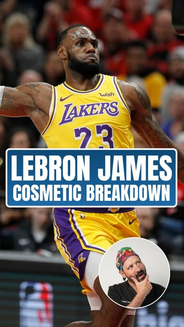 One courtside camera in 2015 gave away everything about LeBron’s hairline 😳 #lebronjames #hairtrans